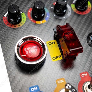 USB Indoor <strong>Sim</strong> <strong>Racing</strong> Button Box for Esports Gaming and <strong>Racing</strong> Simulator Cockpit Custom Game Controller - Product Image 5