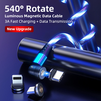 Kabel pengisi daya, model baru 3-in-1 mikro USB Tipe C PVC dilapisi kabel pengisian daya dengan 3 colokan kompatibel untuk ponsel Samsung Android iOS