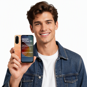 Smartphone Xiaomi <span class=keywords><strong>Redmi</strong></span> A7 Pro Version Globale, Écran LCD 6,9 Pouces 120Hz, Batterie 6000mAh, Double Caméra IA <span class=keywords><strong>13MP</strong></span>, Processeur UNISOC T7250, HyperOS 3 - Product Image 4