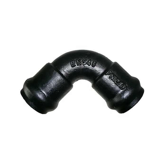 ISO2531 Ductile Cast Iron 90 Degree Tube Bend Elbow