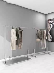 بيع بالجملة رف أكريليك شفاف راقي للملابس متجر من قاعدة مستطيلة متينة أكريل - Product Image 5