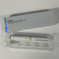 Boîte à stylos préremplie en papier écologique avec insert en plastique, design personnalisé gratuit