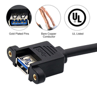 ABO-C003 adaptateur de câble Micro haute vitesse connecteur 3 broches PVC 5m résistance de Contact 12V tension nominale LED combinaison mâle/femelle