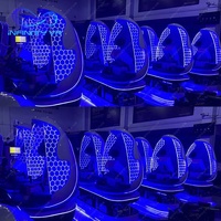 Machine interactive de jeu de joueur du simulateur 2 de cinéma 9D VR de réalité virtuelle d'oeufs de chaise du cinéma VR de nouvelle forme électrique de dinosaure