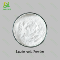 Poudre d'acide lactique solide de qualité industrielle, alimentaire, CAS 50-21-5 E270, agent acidifiant sec, certifié Casher/Halal, sans déversement de liquide, sac de 25 kg, en vrac, FCL