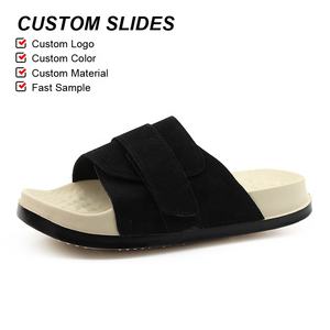 Sandalias OLICOM de Alta Calidad, Fabricadas en PU, <span class=keywords><strong>con</strong></span> Parte Superior Ajustable, Suela Gruesa, Soporte de Arco Acolchado, Ligeras y Suaves, Tendencia de Moda Masculina - Product Image 4