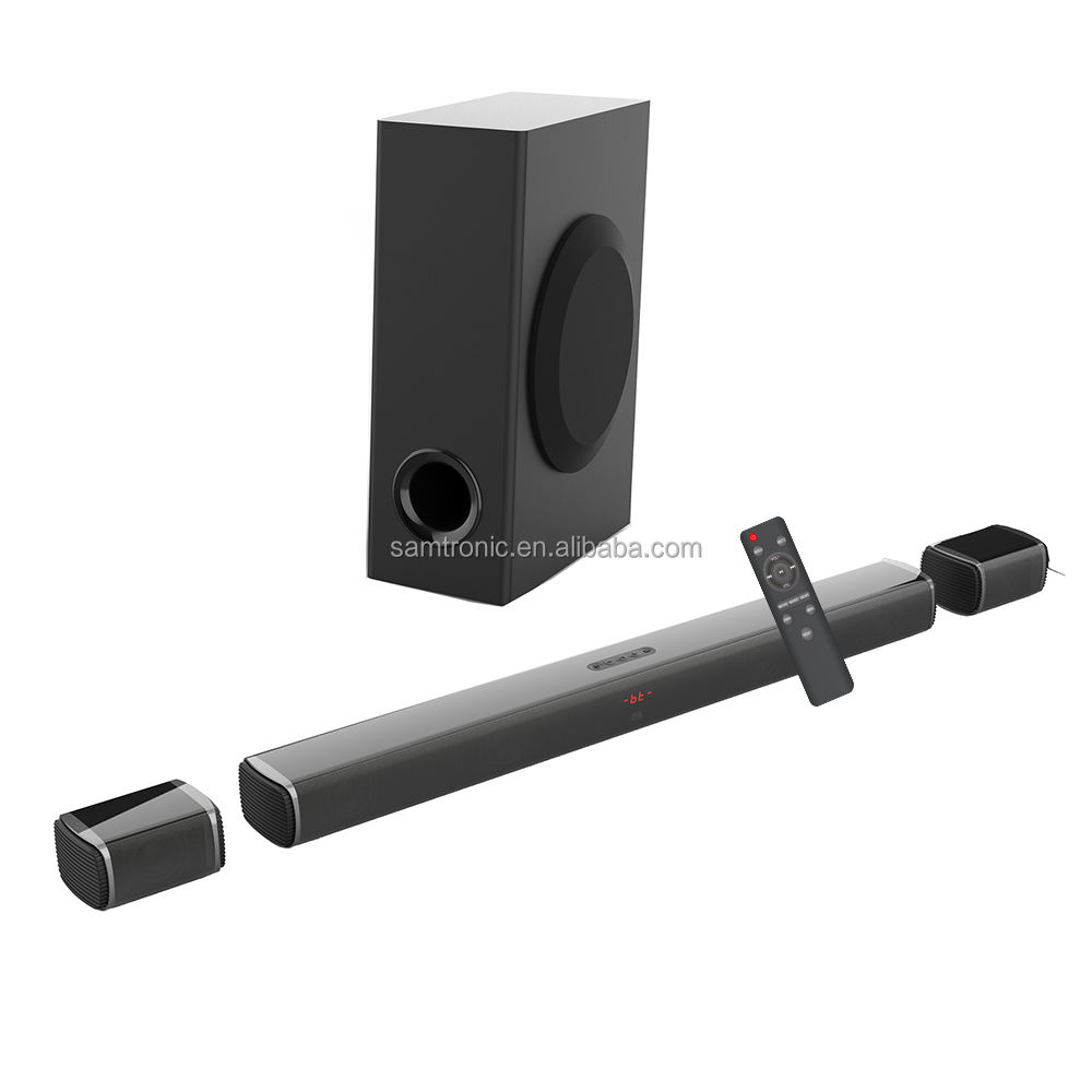 Samtronic Home Theater Speaker System Sound Bar for TV Television and  Home Theatre Wireless Blue Tooth Soundbar