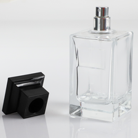 Botol Parfum Kaca Silinder Modern Berwarna Rose Gold yang Cantik dengan Pompa Semprot, Kerah Aluminium, Sablon, Tersedia dalam Berbagai Ukuran