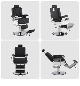 Winplus professionnel inclinable <span class=keywords><strong>coiffeur</strong></span> salon de coiffure chaise de coiffure luxe Antique classique Vintage Belmont chaise de barbier - Product Image 2