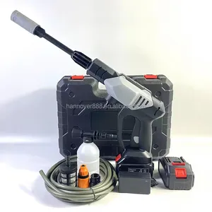 Lavadora eléctrica portátil Jet Limpiador de alta presión Pistola de agua inalámbrica