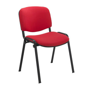Fauteuil de Bureau Visiteur/Salle d'Attente Professionnel en Tissu Haute Qualité avec Piétement Métallique – Vente en Gros - Product Image 1