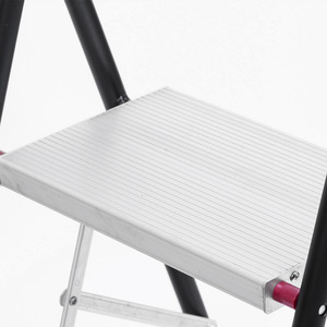 Portable Folding Quick Shipping 3 Step Multifunction Cart Home <strong>Small</strong> Aluminum Ladder <strong>Trolley</strong> - Product Image 4