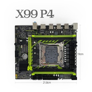 Suministro directo de fábrica nuevo X99 Intel Chipset placa base para juegos de escritorio ATX Form Socket <span class=keywords><strong>DDR4</strong></span> placa base de PC Doble - Product Image 5