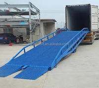 Rampe de chargement mobile portable pour camions, rampe de quai hydraulique pour conteneurs