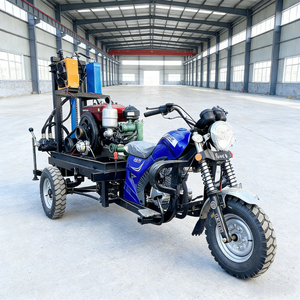 삼륜차 장착 디젤 시추 장비, 수중 시추용, 직경 500mm, 깊이 300m, 유압 잭, 간편한 작동 - Product Image 2