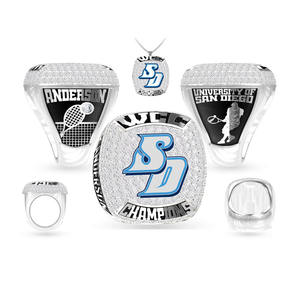 Anillo de campeón de deportes juvenil personalizado Anillos de campeonato de Béisbol Juvenil - Product Image 1
