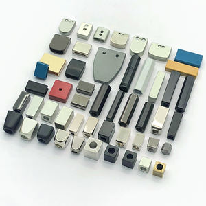 قفل سلك فضي عصري نهاية متنقل مع مشبك تعديل قفل سلك معدني - Product Image 3