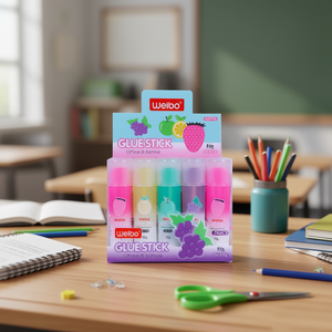 Weibo Glue Stick 13g Solid Pva For School Office Use - Product Image 2