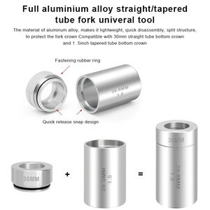 Riderace vélo fourche avant remplacement outils d'installation casque de vélo couronne <span class=keywords><strong>course</strong></span> outil réglage système Extension pour 28.6mm - Product Image 4