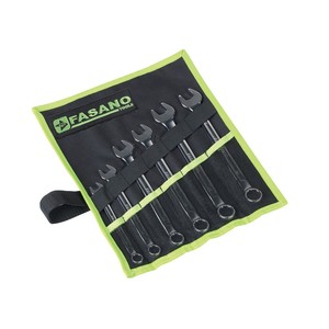 Fasano Tools 6 <b>Pc</b> Combination Wrench <b>Set</b> Metric 8-19 Mm Automotive Repair - Product Image 1
