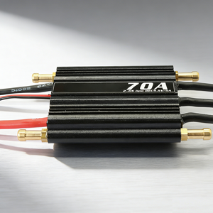 Contrôleur de vitesse ESC sans balais pour bateau modèle 10A - 70A, 2-6S, refroidi par eau, marche avant-arrière, pièces et accessoires pour bateau RC - Product Image 1