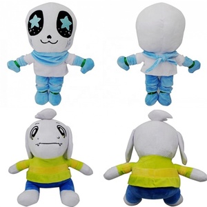 Nuova leggenda <span class=keywords><strong>Undertale</strong></span> senza giocattoli di peluche Action Figure coniglio cane polpo peluche giocattoli di peluche fiore del sole viola ragazza bambola scheletro - Product Image 1