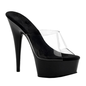Moda Veraniega de Tendencia, Zapatos de Tacón Alto de 15 cm, Personalizables, con Soporte para Muestras, Diseño Abierto, Color Sólido, Estilo para Discotecas - Product Image 2