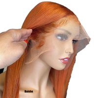 Perruques Bob droites 13*4 en dentelle HD 100% cheveux humains, volumineuses et naturelles pour Brésiliennes et Vietnamiennes, en stock, vente en gros