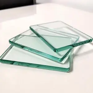 Feuille de verre flottant Transparent trempé de 2mm, 3mm et 4mm d'épaisseur