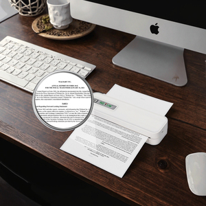 Không dây inkless cho 2600mAh Pin điện thoại máy tính xách tay sử dụng tài liệu in ấn <span class=keywords><strong>Mini</strong></span> Pocket Máy in nhiệt kho - Product Image 1