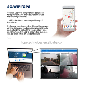 DVR para coche 4G de 10,1 pulgadas con pantalla táctil HD, cámaras para vehículos de 360 grados, grabadora de vídeo, cámara de salpicadero para camión, garantía de 1 año - Product Image 4