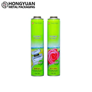 Truck Chain Lubricant Refillable 52mm Air Lubricant Aerosol Tin Cans For Spray Paint Can