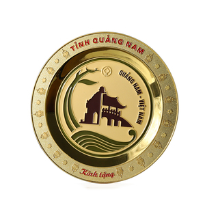 Đĩa Lưu Niệm Sáng Tạo Nhiều Logo 3D Mạ Vàng 3D Đúc Khuôn Hợp Kim Kẽm Chất Lượng Cao Theo Yêu Cầu Của Nhà Máy - Product Image 2