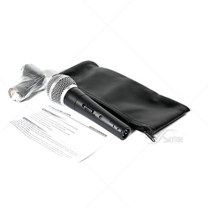 Micrófono Dinámico Cardioide Profesional 58S con Interruptor de Encendido/Apagado, Micrófono Vocal con Cable para <span class=keywords><strong>Cantantes</strong></span> de Karaoke, Micrófono de Escenario - Product Image 4
