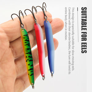 LUSHAZER Lot <span class=keywords><strong>de</strong></span> 5 leurres artificiels en métal, type cuillère, avec <span class=keywords><strong>boîte</strong></span>, 2g 69mm, pour la truite, le bar, l'eau <span class=keywords><strong>de</strong></span> mer et l'eau douce - Product Image 4