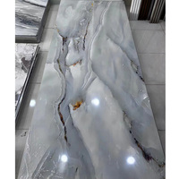 Meilleures ventes : Panneaux muraux en PVC flexibles imperméables de 2-3 mm, fabricant de feuilles de marbre pour décoration murale