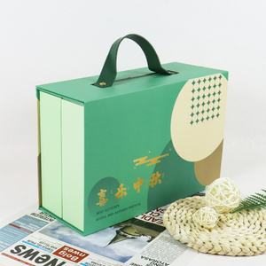 New Arrival Biodegradable Recycled Materials Eco-Friendly Food Grade Matcha <b>Set</b> Mooncake Gift Packaging Box Custom Printing - Product Image 3