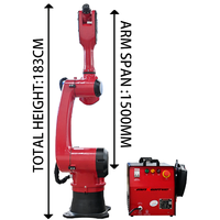 Robot Penanganan Murah Lengan Robotik Palletizing Pendidikan Industri Mekanik Lengan Robotik Pick and Place