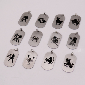 वुल्फ पंजा कुत्ते टैग धातु की थाली धातु पुन: प्रयोज्य नाम बिल्ला प्लेट - Product Image 6