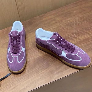 Sneaker da donna, allenatore di germania, Designer, da <span class=keywords><strong>uomo</strong></span>, scarpe da ginnastica Casual da pista, scarpe da Tennis sportive all'aperto, scarpe rosse bianche <span class=keywords><strong>marroni</strong></span> - Product Image 4