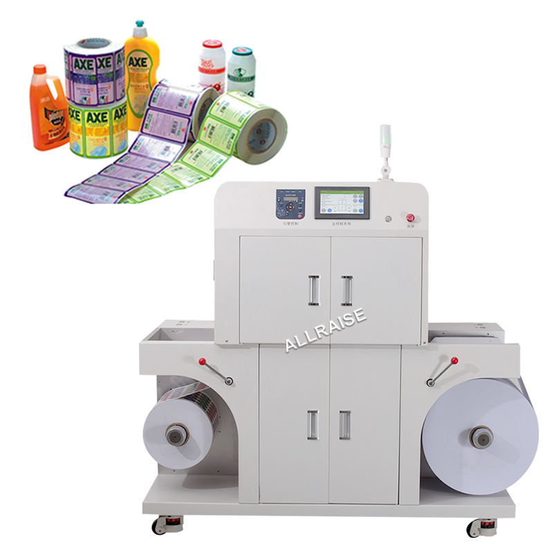 Fully Automatic Digital Roll to Roll Label Printer Roll Sticker Label ...