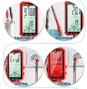 Multimètre numérique intelligent 620A à succès, 6000 points de lecture, True RMS, 600V avec écran LCD - Product Image 4