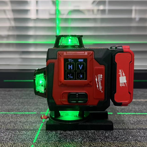 Niveau laser à 16 lignes, ligne verte, auto-nivelant, 360° horizontal et vertical, faisceau laser vert <span class=keywords><strong>super</strong></span> puissant - Product Image 1