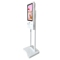 Kiosco de Autoservicio para Pedidos y Pagos en Restaurantes con Pantalla Táctil IPS FHD de 27 Pulgadas, Android/Windows y Sistema POS