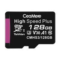 Cartes Mini SD Ceamere 100% originales 16 Go-256 Go Classe de vitesse V30 Garantie de 5 ans Certifiées FCC CE ROHS