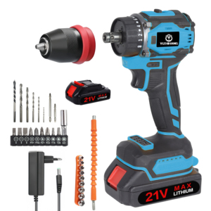 สว่านกระแทกไร้สาย 13 มม. 1/2 นิ้ว รุ่นใหม่ 90N Brushless พร้อมด้ามจับแบตเตอรี่ ไขควงไฟฟ้าไร้สาย - Product Image 4