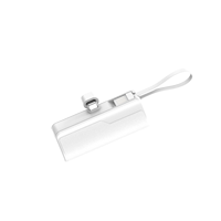 Mini banque d'alimentation mobile 5000 mah à charge rapide promotionnelle petite centrale électrique à capsule de chargeur rapide Portable 5000 Mah pour mobiles
