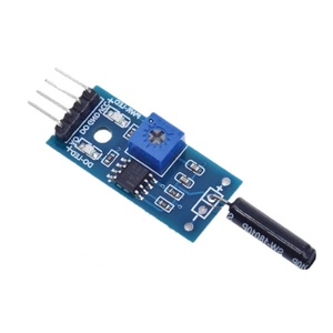 OKYN3142 振动传感器模块 常开型 SW18010P 振动开关报警传感器模块 适用于 <span class=keywords><strong>Arduino</strong></span> - Product Image 1