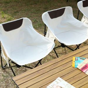 Chaise pliante portable ultra-légère personnalisable avec logo pour camping, pêche et plage - Product Image 2