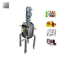 Cuve de mélange personnalisée FKJX en acier inoxydable à double enveloppe chauffée électriquement pour chocolat, détergent, produits chimiques et moteur central